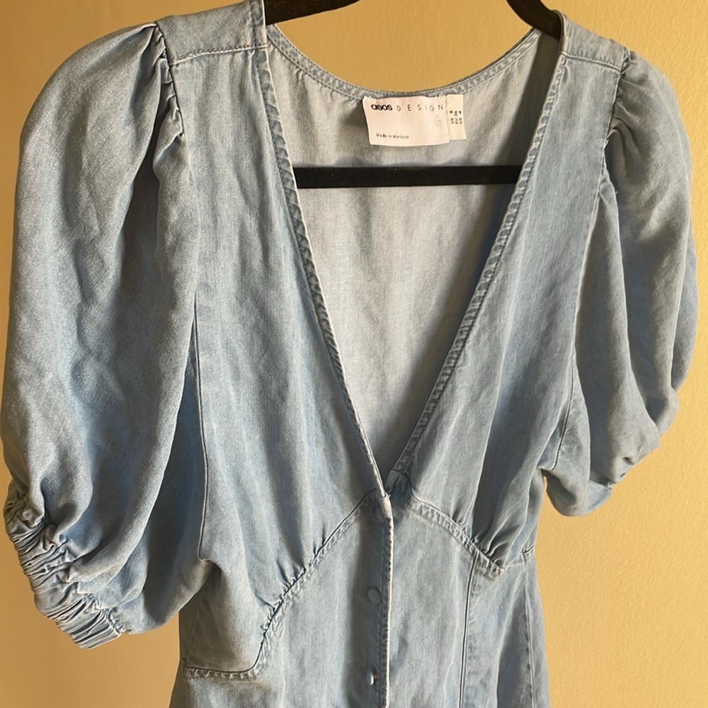 Denim Button Up Dress - Picture 7 of 11